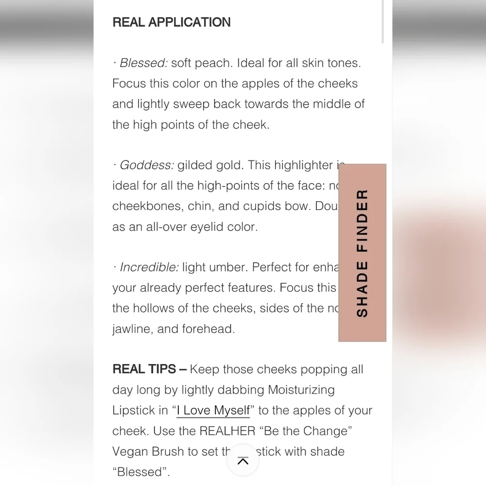 NIB RealHer Ultimate Glow Getter Cheek Trio